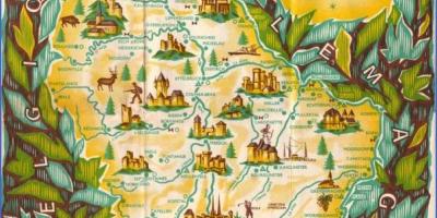 מפה של לוקסמבורג סיור